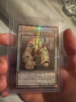 YUGIOH Quarter Century Rare Colossal Fighter RA03-EN200 1st Edition - Image 1