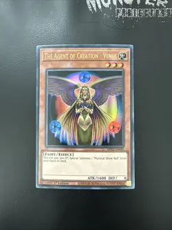 YUGIOH THE AGENT OF CREATION - VENUS ULTRA RARE GFP2-EN049 1ST EDITION - Image 1