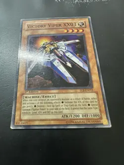 YUGIOH VICTORY VIPER XX03 SUPER RARE EOJ-EN011 1ST EDITION PLAYED - Image 2