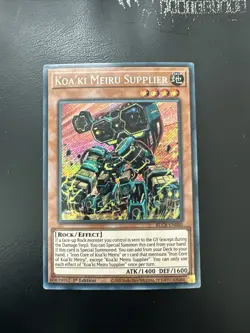 YUGIOH KOAKI MEIRU SUPPLIER SECRET RARE BLCR-EN080 1ST EDITION - Image 1