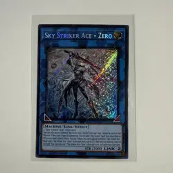 Yugioh! Sky Striker Ace = Zero DUAD-EN049 Duelist's Advance 1st Edition - Image 1