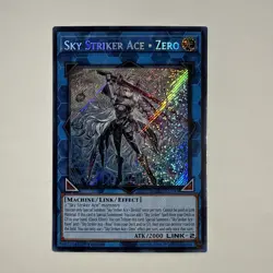 Yugioh! Sky Striker Ace = Zero DUAD-EN049 Duelist's Advance 1st Edition - Image 2