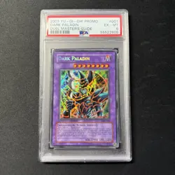 2003 Yu-Gi-Oh! Dark Paladin Promo [DMG-001] Duel Master’s Guide PSA 6 EX-MT - Image 1