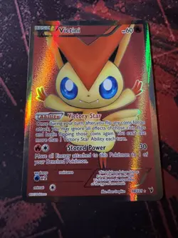 Victini 98/101 Noble Victories 2011 Full Art Holo Rare Pokemon Card TCG - Image 1