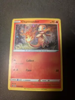 Charmander SWSH092 SWSH: Sword & Shield Promo Card Cosmo Holo - Image 1