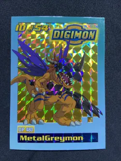 MetalGreymon ID #54 DP 480 Digimon Card Toy Exclusive Promo Bandai 2 - Image 1