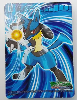 Lucario Pokemon Kids Mini Card 2006 No.388 Bandai Nintendo From Japan F/S - Image 1