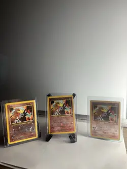 3X- Entei 2001 Black Star Promo 34 Reverse Holo Pokemon Card LP-NM - Image 1