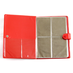 Pokemon Pikachu Red Binder TCG Album 30 Page Card Holder 1999 Vintage - Image 2
