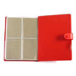 Pokemon Pikachu Red Binder TCG Album 30 Page Card Holder 1999 Vintage - Image 3