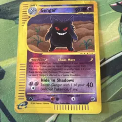 2002 Pokemon Gengar Reverse Holo #48/165 Expedition Card RARE TCG - HP/D 48/16 - Image 1