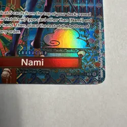 One Piece Card Game English OP01-016 Nami SP ALT ART CCG OP05 - Image 5