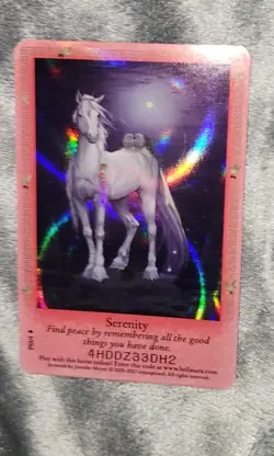 Bella Sara Serenity Foil Shiney Card PS3/4 - Image 4