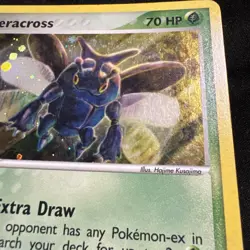Heracross 7/101 Hidden Legends Holo 2004 Pokemon TCG - Played Card - Image 3