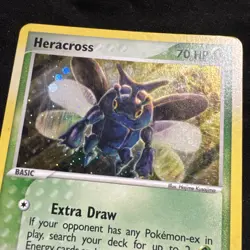 Heracross 7/101 Hidden Legends Holo 2004 Pokemon TCG - Played Card - Image 4