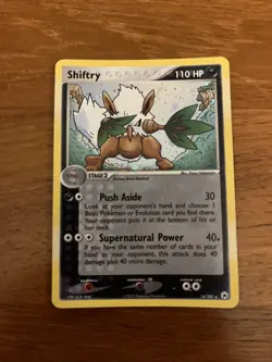Shiftry EX Hidden Legends 14/101 Holo Pokemon Card Ungraded - Image 1