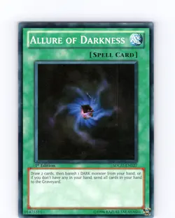 Yu-Gi-Oh TCG Allure Of Darkness SDGU-EN027 1st Edition Common Card NM - Image 1