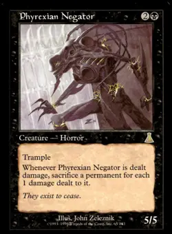 Urza's Destiny #65 Phyrexian Negator - Image 1