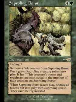 Nemesis #113 Saproling Burst - Image 1