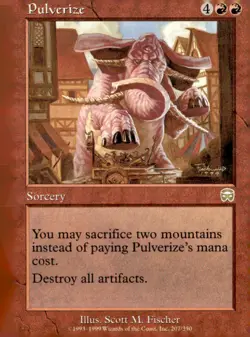 Mercadian Masques #207 Pulverize - Image 1