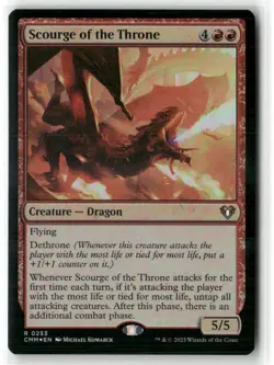 Scourge of the Throne Commander Masters Foil - Image 1