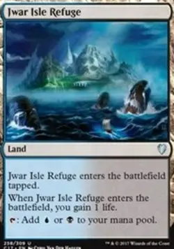 Jwar Isle Refuge NM, English MTG Commander 2017 - Image 1