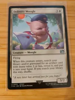 MTG Delivery Moogle 0015 Final Fantasy M/NM Free UK P&P - Image 1