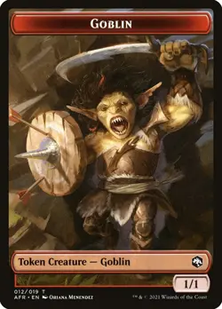 4x Goblin Token - NM - Adventures in the Forgotten Realms - mtg - Image 1