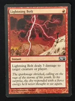 1x MTG Lightning Bolt - Magic 2010 (M10) #146 - Magic the Gathering - Image 1