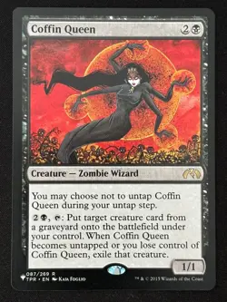 1x MTG Coffin Queen - The List Reprints (LIST) (TPR) #87 - Magic the Gathering - Image 1