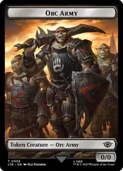 MTG {Orc Army Token} (#005) // {Orc Army Token} (#006) - The Lord of the Rings - Image 2