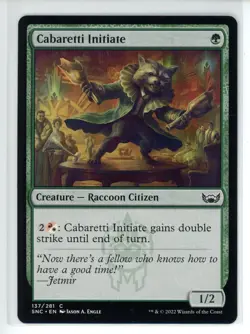 CABARETTI INITIATE Streets of New Capenna #137 SNC(NM+)(MTG) - Image 1