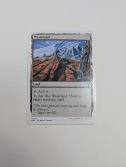 MTG - Wasteland (White Border) - Mystery Booster 2 (MB2) NM/M Condition - Image 1