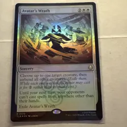 MTG * Avatar's Wrath (Foil) Avatar: The Last Airbender * 1X * NM - Image 1