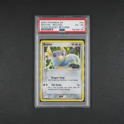 PSA 4 - Dratini - Pokemon Karte TCG 53/109 Reverse EX Team Rocket Returns /Y7 - Image 2
