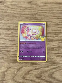 Mew 011/025 Holo Rare | Celebrations | Mint Condition | Pokemon TCG - Image 1
