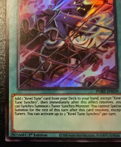 Kewl Tune Synchro PHRE-EN039 1st Edition Ultra Rare Phantom Revenge Yu-Gi-Oh! - Image 4