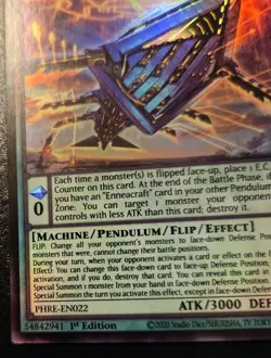 Enneacraft - Atori.MAR PHRE-EN022 1st Ed. Ultra Rare Phantom Revenge Yu-Gi-Oh! - Image 4