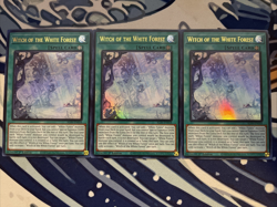 Yugioh Witch of the White Forest Ultra Rare ALIN-EN058 Near Mint x3 - Image 1
