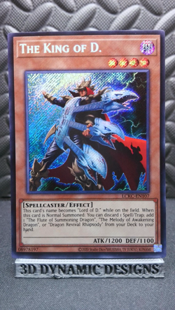 | Yugioh The King of D. LCKC-EN107 Secret Legendary Collection Kaiba NM/M 🔥 | - Image 1