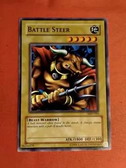 Yu-Gi-Oh! Battle Steer MRD-064 Unlimited Metal Raiders - Unplayed Mint+ - Image 1