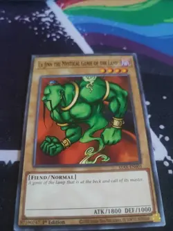 Yugioh! La Jinn the Mystical Genie of the Lamp - STAX-EN003 - Common - 1st Editi - Image 1