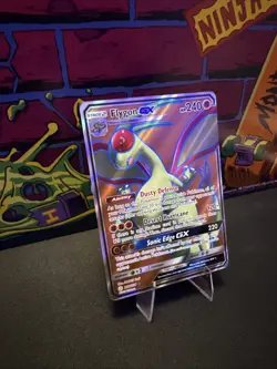 Pokemon TCG Sun & Moon Cosmic Eclipse Flygon GX Ultra Rare Card #218 NM - Image 2