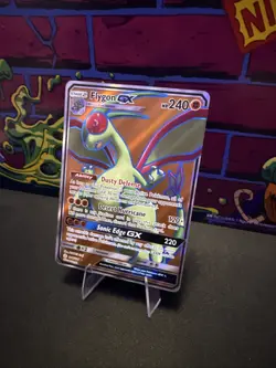 Pokemon TCG Sun & Moon Cosmic Eclipse Flygon GX Ultra Rare Card #218 NM - Image 3