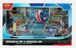 3x Pokemon Trading Card Game Greninja ex and Kingdra ex Special Collection Box - Image 2