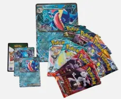 3x Pokemon Trading Card Game Greninja ex and Kingdra ex Special Collection Box - Image 4