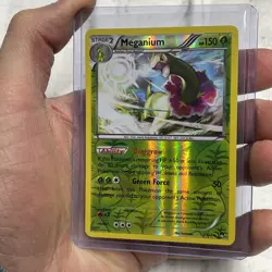 MEGANIUM 3/122 XY BREAKPOINT POKEMON REVERSE HOLO NM NEAR MINT POKEMON CARD TCG - Image 2