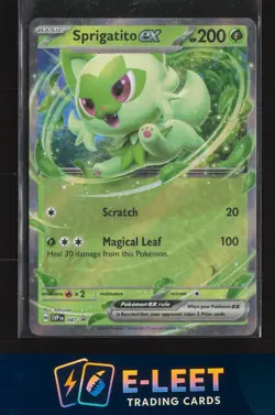 SV: Scarlet & Violet Promo Cards Sprigatito ex #087 - Image 1