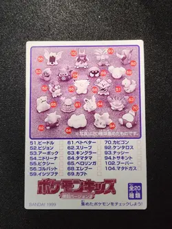 Pokemon 1998 Vintage Japanese Bandai Kids Card - No.35 Mewtwo - Image 2