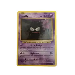 Gastly Pokemon Card - Base Set - LV.8 - 40 HP - 1999 - Collectible TCG MP/LP - Image 1